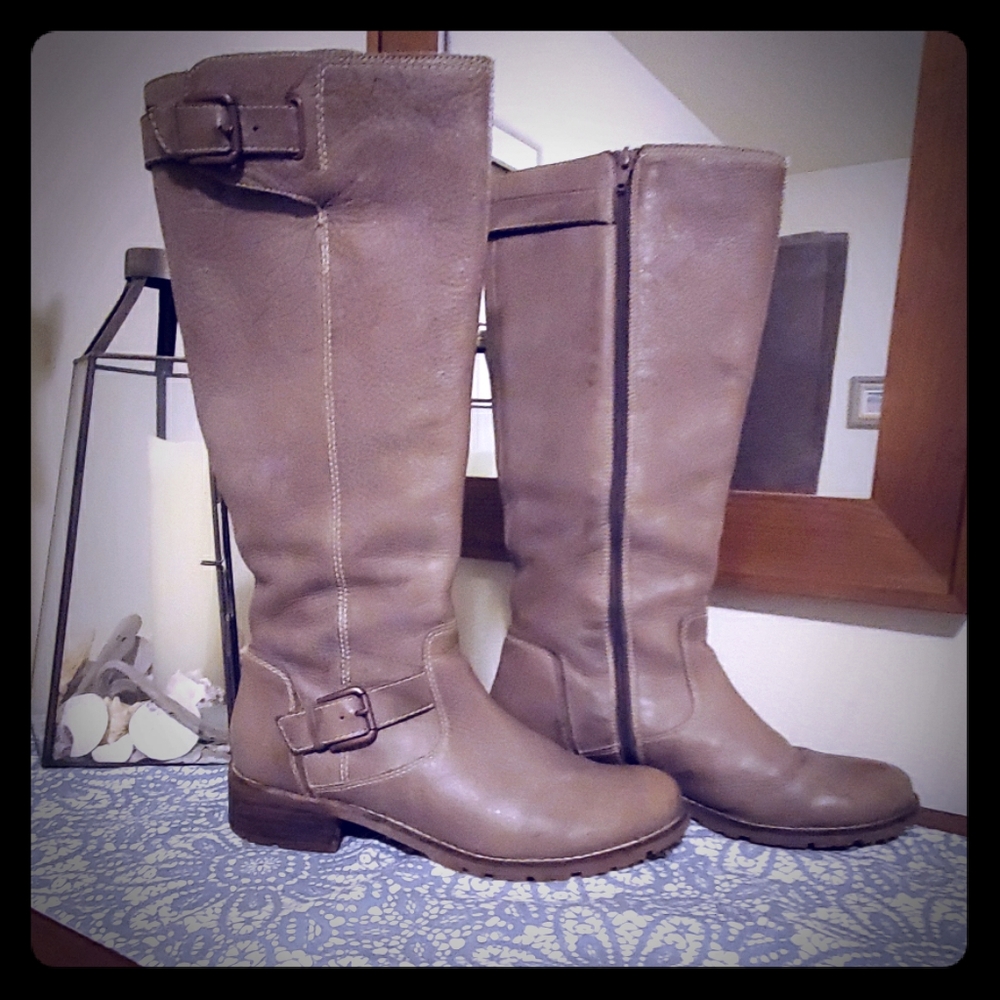 Rare color of beautiful Sofft tall boots